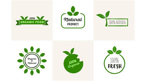 Organic Food Logo Vector Art Icons And Graphics For Free Download