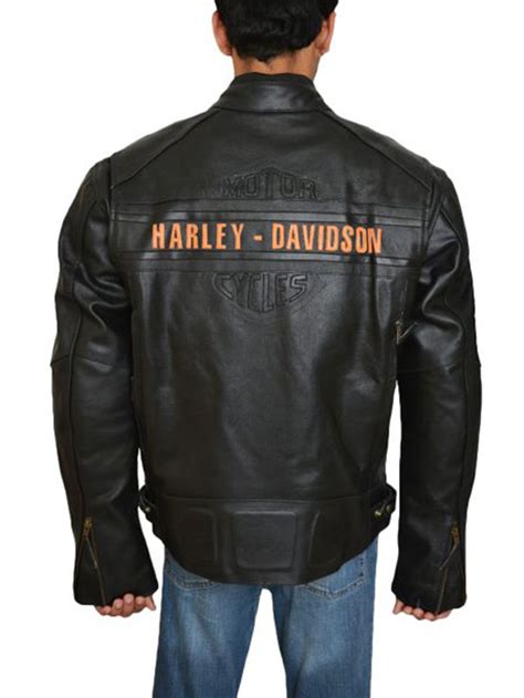 Harley Davidson Mens Motorcycle Real Leather Jacket Harley Davidson