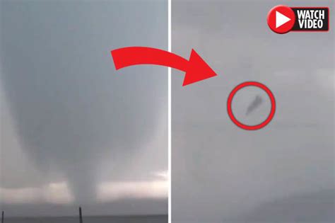 Wyoming Tornado Filmed Throwing Cows Through The Air Daily Star