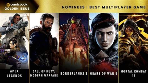 The 2019 Golden Issue Awards Nominations For Gaming