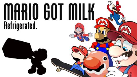 Mario Got Milk Refrigerated Youtube