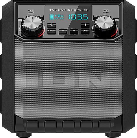 Ion Tailgater Express Portable Bluetooth Speaker Black Bluetooth