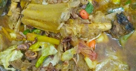 Ingin makan siang dengan menu gulai tunjang? Resep Tongseng iga kambing (tanpa santan) oleh Eka Lia ...