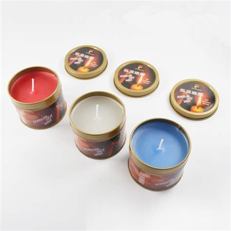 Red Bdsm Candle Low Temperature Sensual Hot Wax Candles