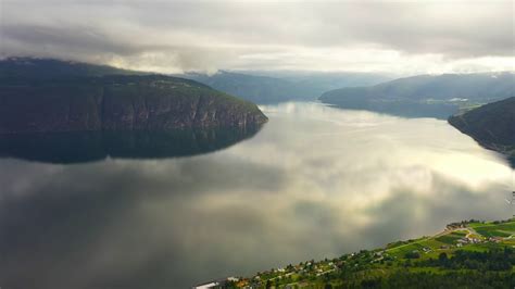 Aerial Footage Beautiful Nature Norway Stock Footage Sbv 338590539