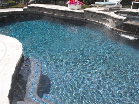 I have not been able to see any sample pools in person despite trying to (i am in orange county, california). Midnight Blue Mini Pebble in 2020 | Pool finishes, Pool ...