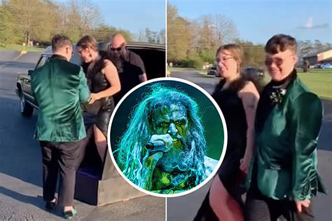 ‘living Dead Girl Arrives To Prom In Hearse Coffin