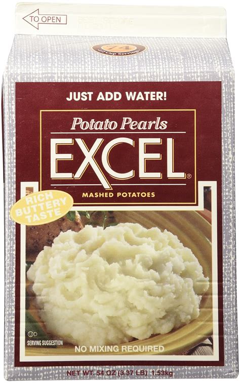 Potato Pearls Excel Mashed Potatoes 337 Lb Uk Grocery