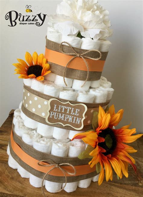 Pin by Kay Stem on Diaper Cake | Sunflower baby showers ...