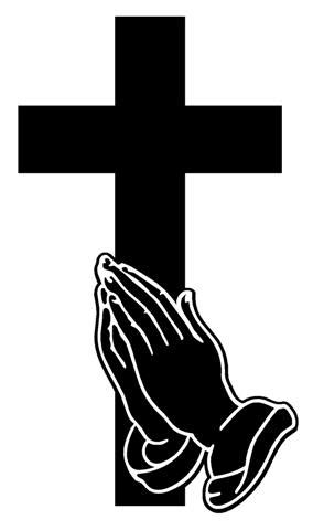 Cross With Praying Hands Clipart Free Cliparts Download Images On