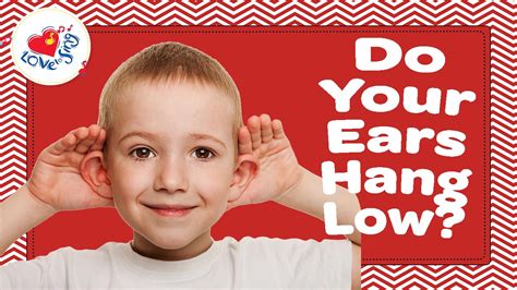 Do Your Ears Hang Low Song Free Video Song Lyrics And Activities