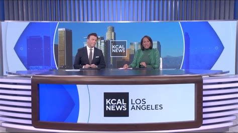 Kcal News Cbs News Los Angeles Set Design Sizzle Youtube