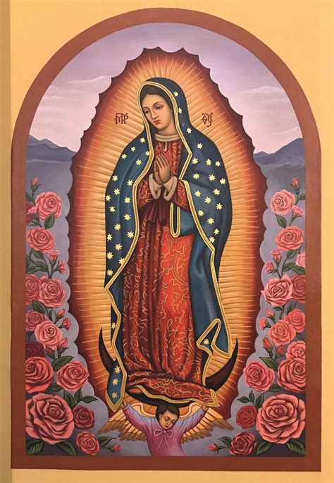 She looks quite young, has long dark hair and brown skin, and her eyes are closed and a slight smile is on her lips. Our Lady of Guadalupe is a feast for Byzantine Catholics ...