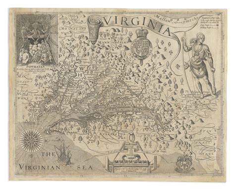 Virginia Discovered And Discribed By Captain John Smith 1606