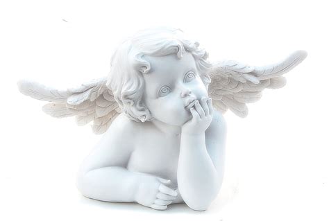 Beautiful Angel Figurines Fairy Love Statues In Baby Sculpture