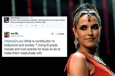 actress neha dhupia faced sexist attacks on twitter after criticising modi s governance