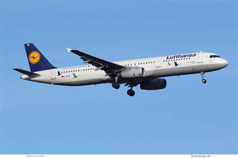 Lufthansa Airbus A321 100 D Airr Berlin Spotterde
