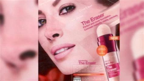 Airbrushed Make Up Adverts Banned Bbc News