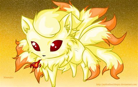 Ice ninetales are more likely to cause extreme deprivation and emotional distress. NineTales Chibi by JayFeatherIshEpic on DeviantArt