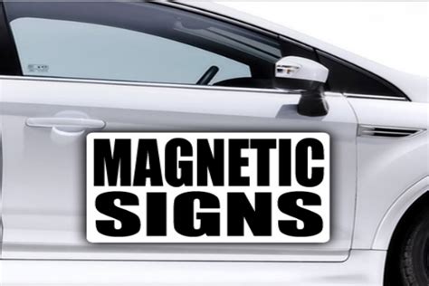 Magnetic Signs For Vehicles Best Practices For Outdoors Advertising