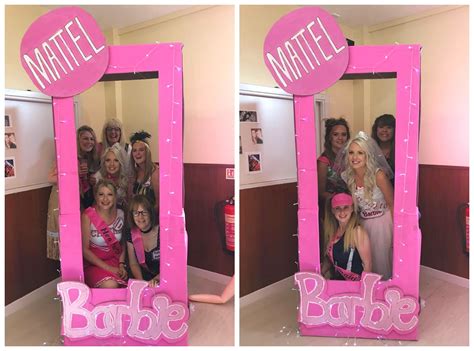 barbie birthday party photo booth