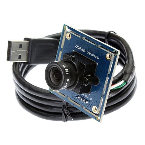 720P OEM micro mini usb 2.0 pc webcam camera module with 6mm lens-in ...