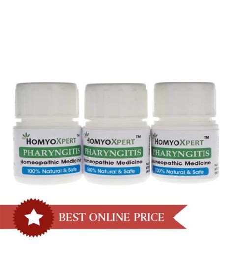 Homyoxpert Pharyngitis Homeopathic Medicine For One Month Homyoxpert