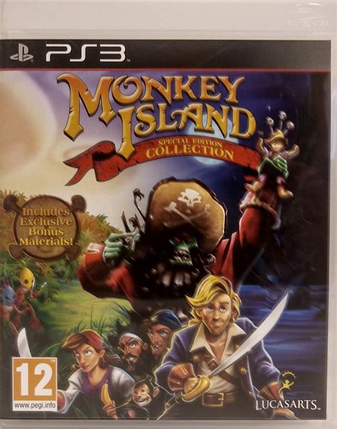 Monkey Island Special Edition Collection Console Games Retrogame