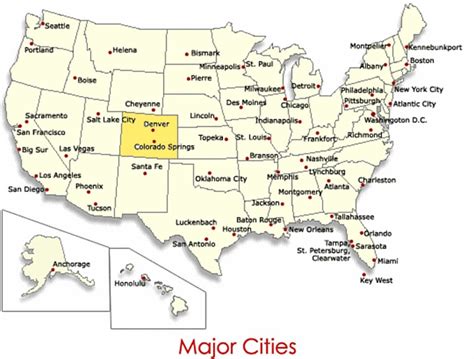 Mapa De Colorado World Of Map