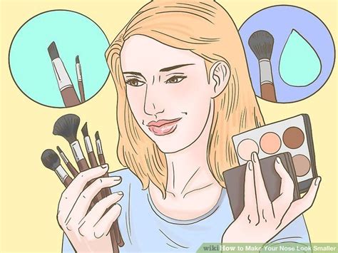 Highlighting and contouring your nose depending on your nose shape. 3 Ways to Make Your Nose Look Smaller in 2020 | Nose contouring, Natural skin tone, Nose