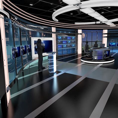 Virtual Tv Studio News Sets Collection 7 Studio Tv Virtual