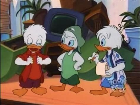 Quack Pack Huey Dewey Louie Mickey Minnie Disney Duck Dewey S