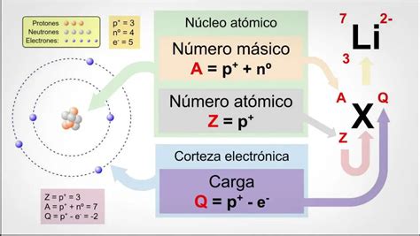 Estructura Atómica Los átomos Y Las Partículas Subatómicas Rosario