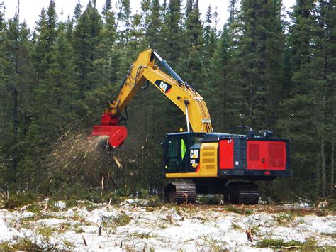 gallery forestry mulchers grinders tree shears  excavators skid steers tractors