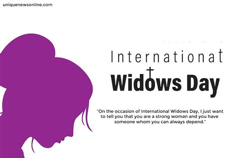 International Widows Day 2023 Theme Quotes Images Messages Banners Posters And Captions