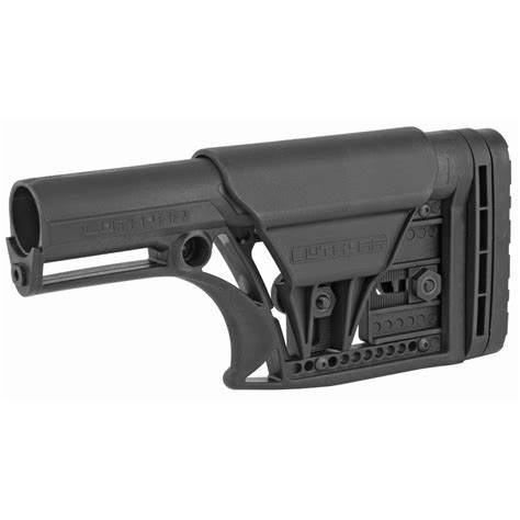 Luth Ar Mba 1 Fixed Ar 15 Rifle Stock With 3 Axis Butt Plate