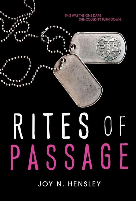 Rites Of Passage Ebook Joy N Hensley 9780062295217 Boeken