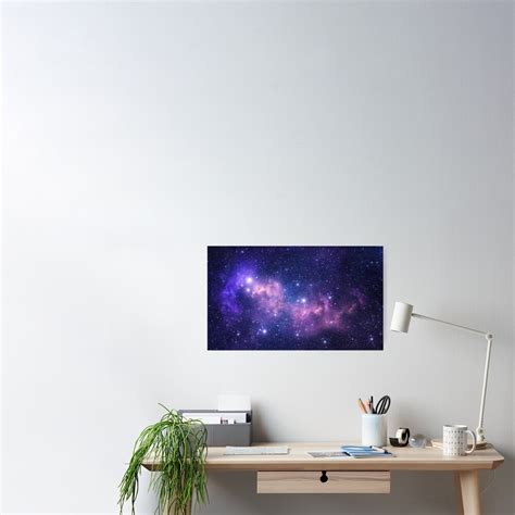 Galaxy Poster Poster For Sale By Luketee Redbubble