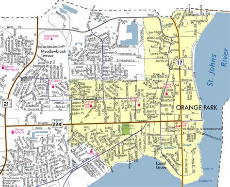 Lake City Florida Map Printable Maps