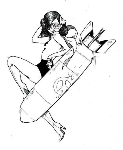 Free Printable Fantasy Pinup Girl Coloring Pages Pin Up Coloring Pages