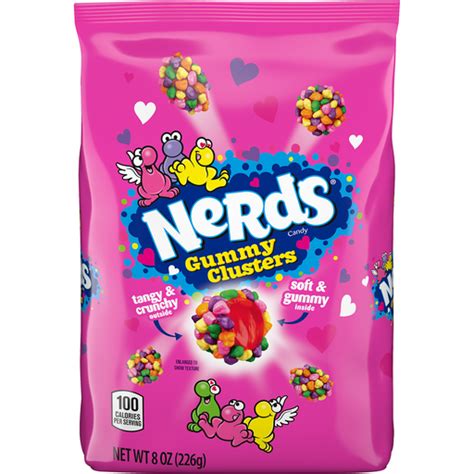Nerds Gummy Clusters Valentine Candy 8 Oz Bag Shop Elmers County
