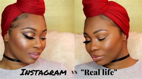 Instagram Vs Real Life Makeup Youtube