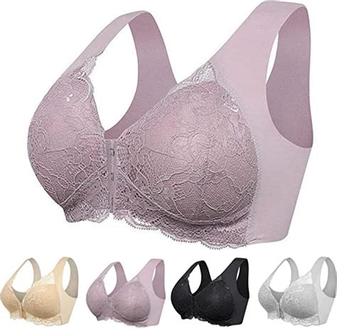 Aqwei Front Closure Breathable 5d Shaping Push Up Bra