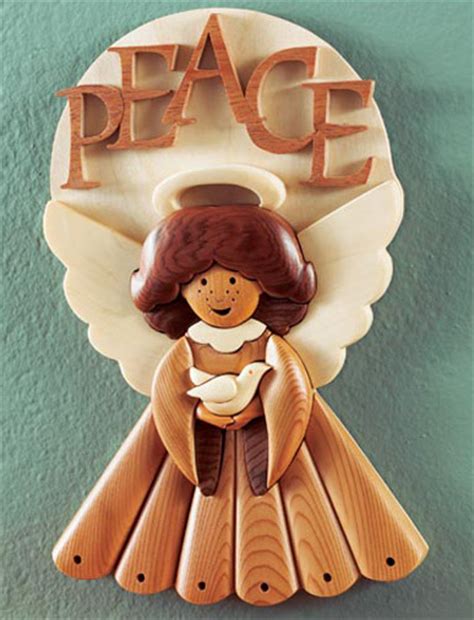 Intarsia Masterpeace Angel Woodworking Plan From Wood Magazine