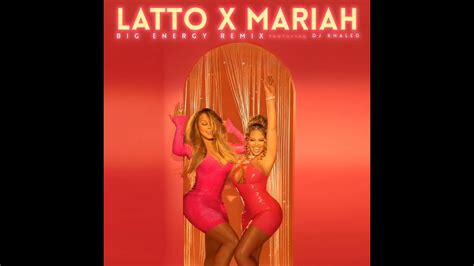Latto Mariah Carey Big Energy Remix Ft DJ Khaled Clean YouTube