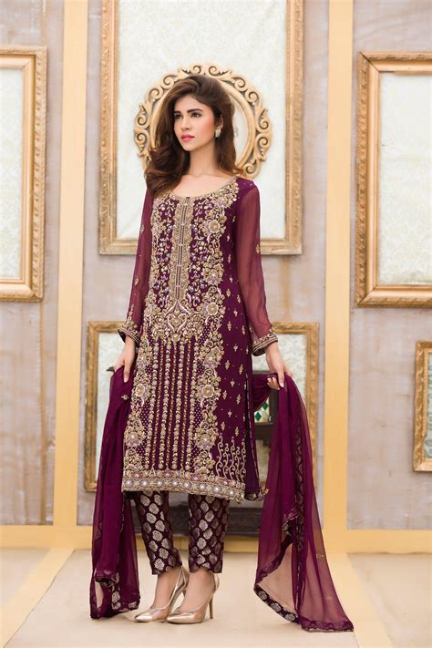 Exclusive Boutique Bridal Dress In Purple Design Exclusive Online