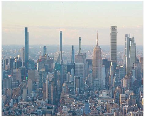 A Rendering Of The New York Midtown Skyline In 2022 After All