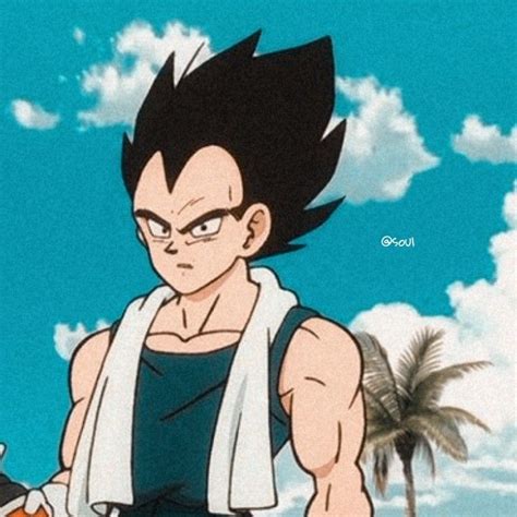 Matching Icons Son Goku E Vegeta Anime Dragon Ball Dragon Ball Art