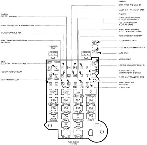 91 Chevy S10 Truck Wiring Diagram