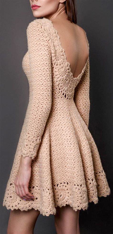 Stylish And Cool Crochet Dresses Patterns Page Of Women Crochet